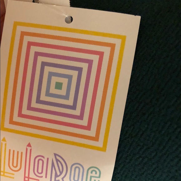 LulaRoe Cassie Skirt Striped Size Large Stretch - Picture 8 of 10